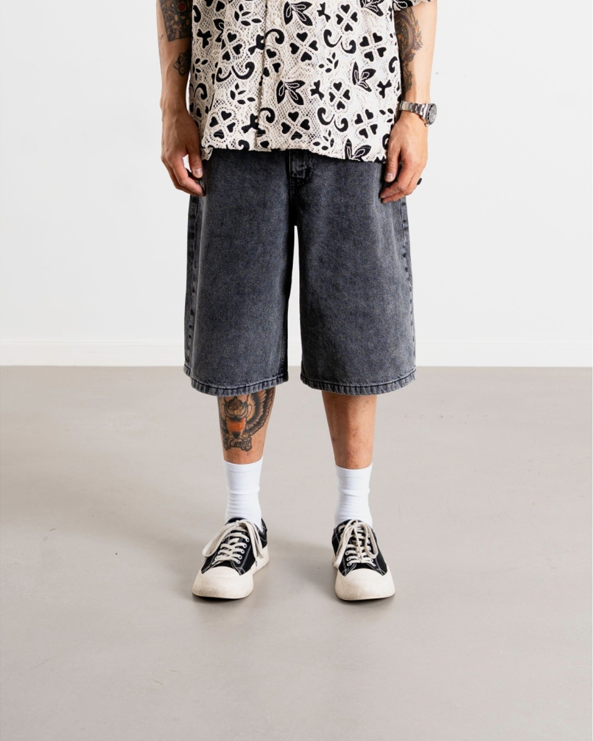 Yuto Thunblack Shorts - Dark Grey
