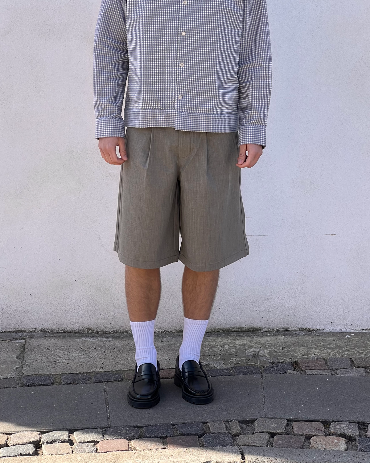 Bin Guan Shorts - Sand Melange