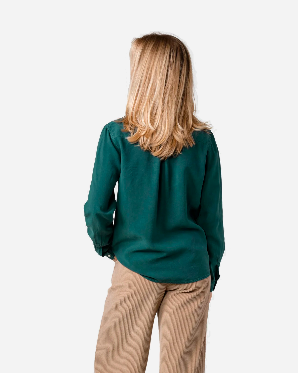 Simone Shirt - Moss Green