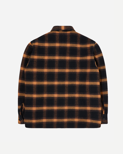 Sebastian Shirt Ls - Brown / Black