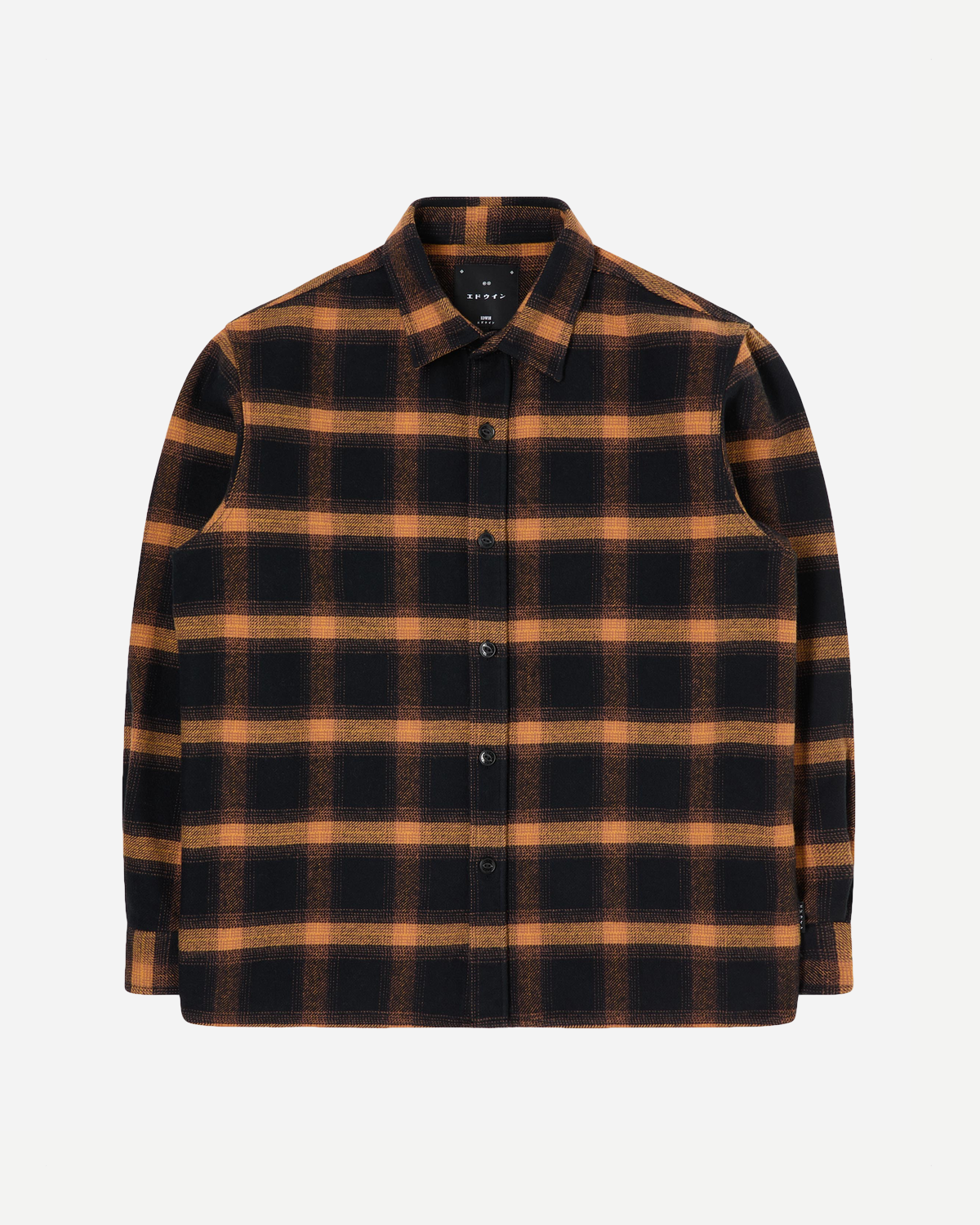 Sebastian Shirt Ls - Brown / Black