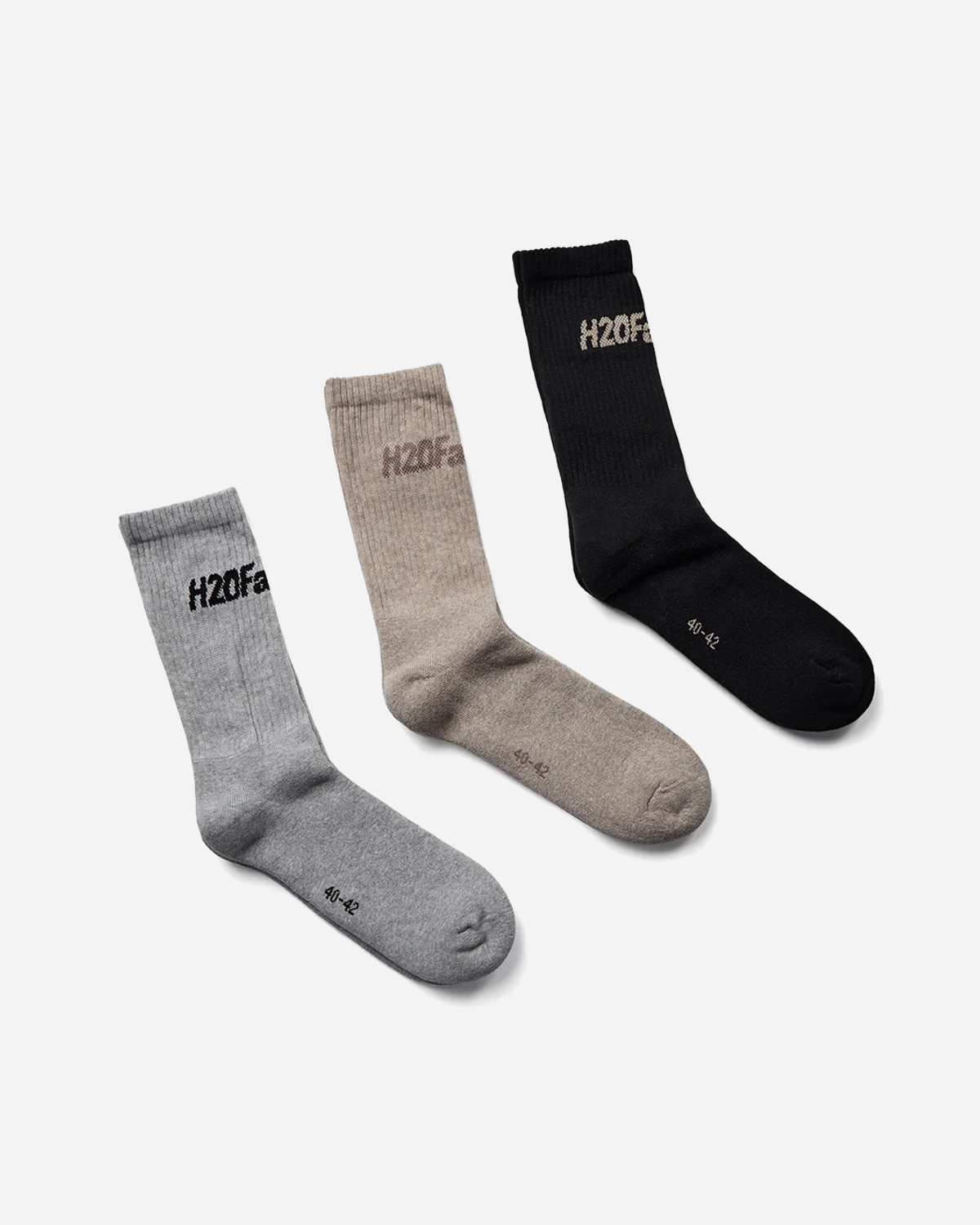 Suck Socks 3-Pack - Black/Beige/Grey