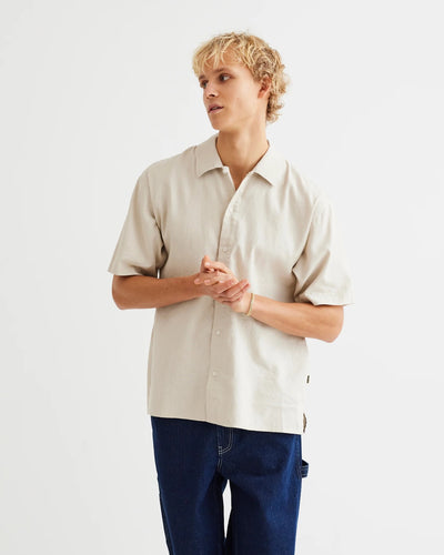 Banks Linen Shirt - Sand