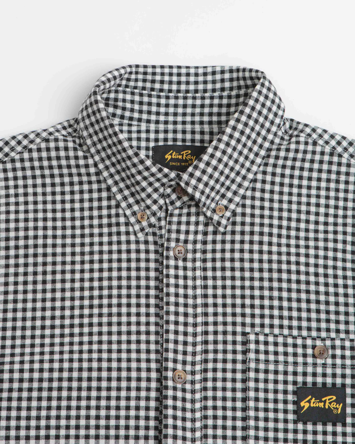 S/S Flannel Shirt - Shale Check