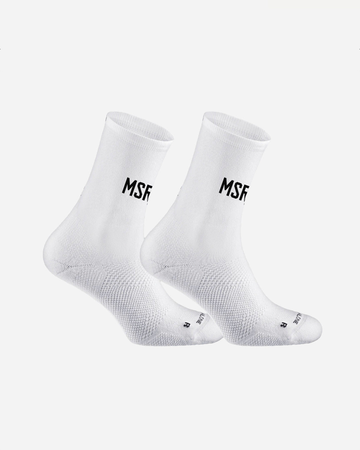 MSR Run Crew Socks - White