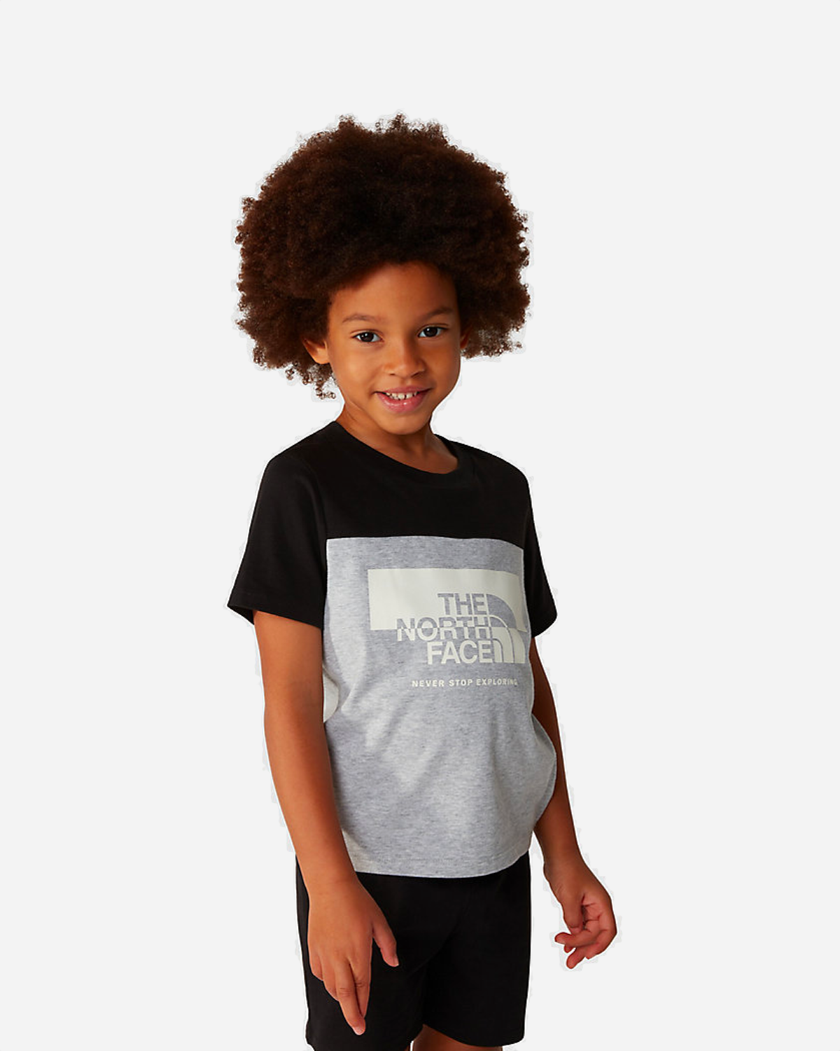 Kid B Summer Set - Black/Light Grey Heather