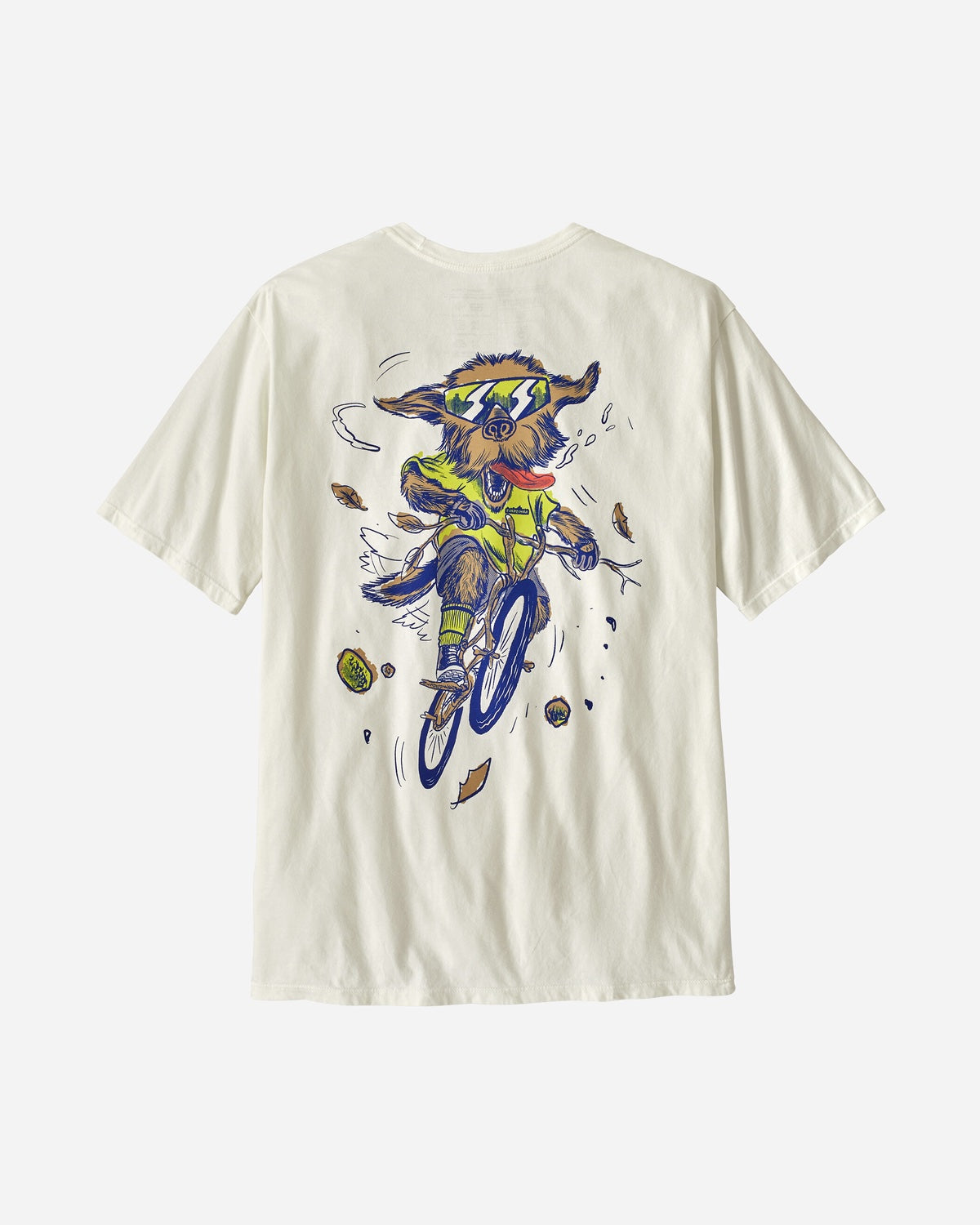 Men's Trail Hound Organic T-Shirt - Birch White
