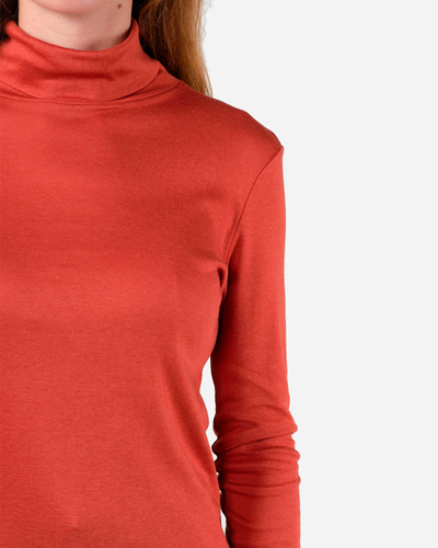 Tove Ls Tee - Clay Red