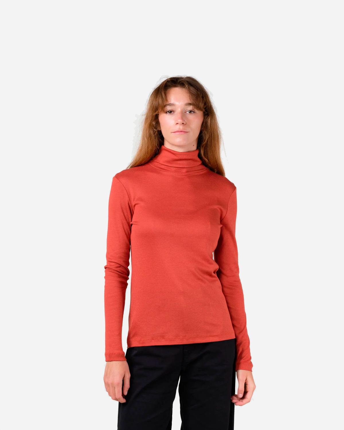 Tove Ls Tee - Clay Red