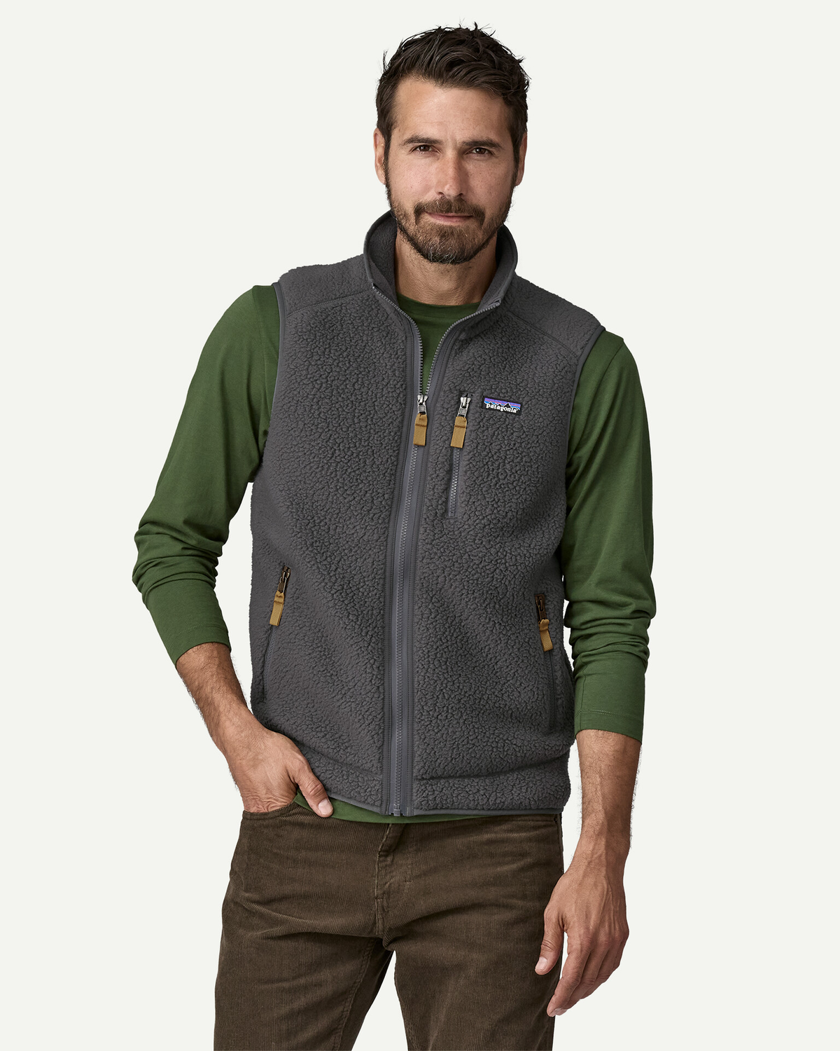 M's Retro Pile Vest - Forge Grey