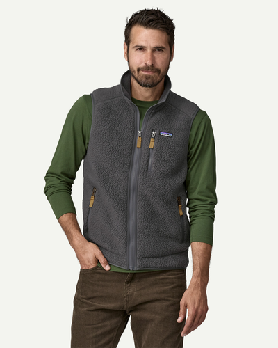 M's Retro Pile Vest - Forge Grey