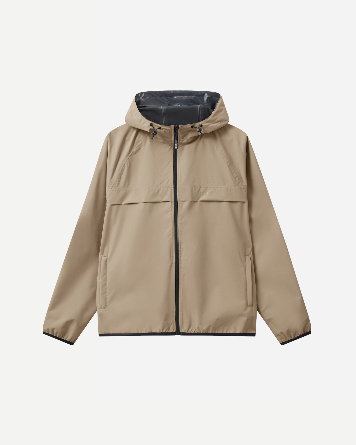 Rømø LW Rain Jacket Packable - Warm Grey