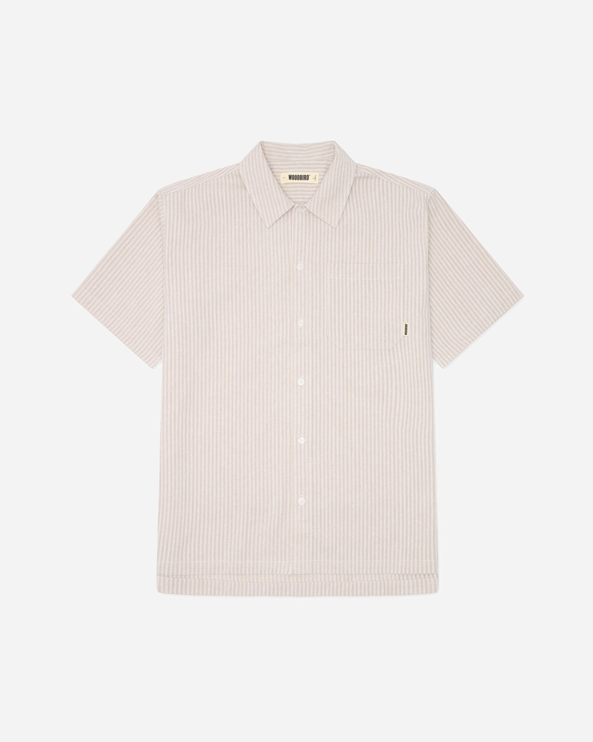 Banks Lines Shirt - Ecru