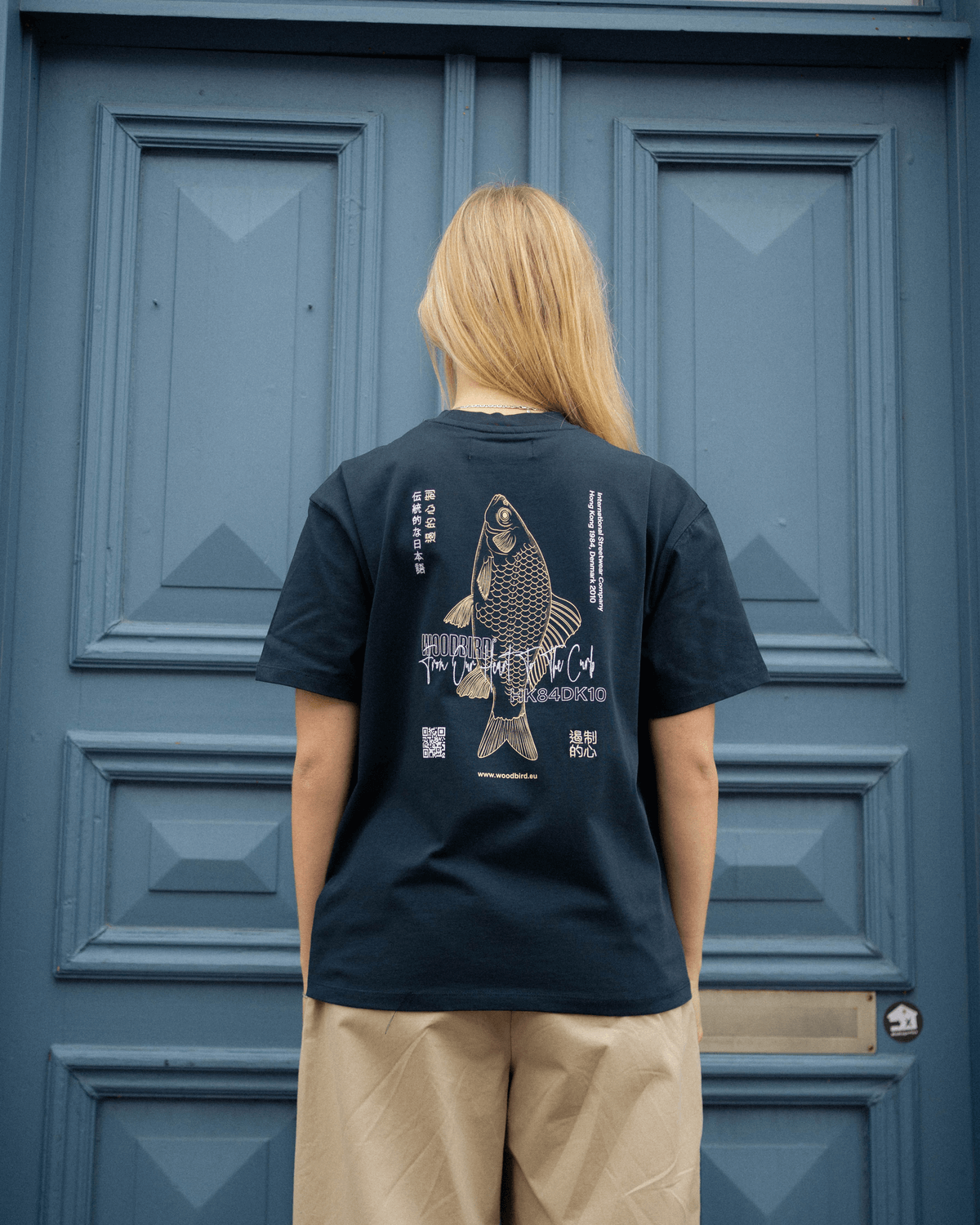 Balo Fish Tee - Navy