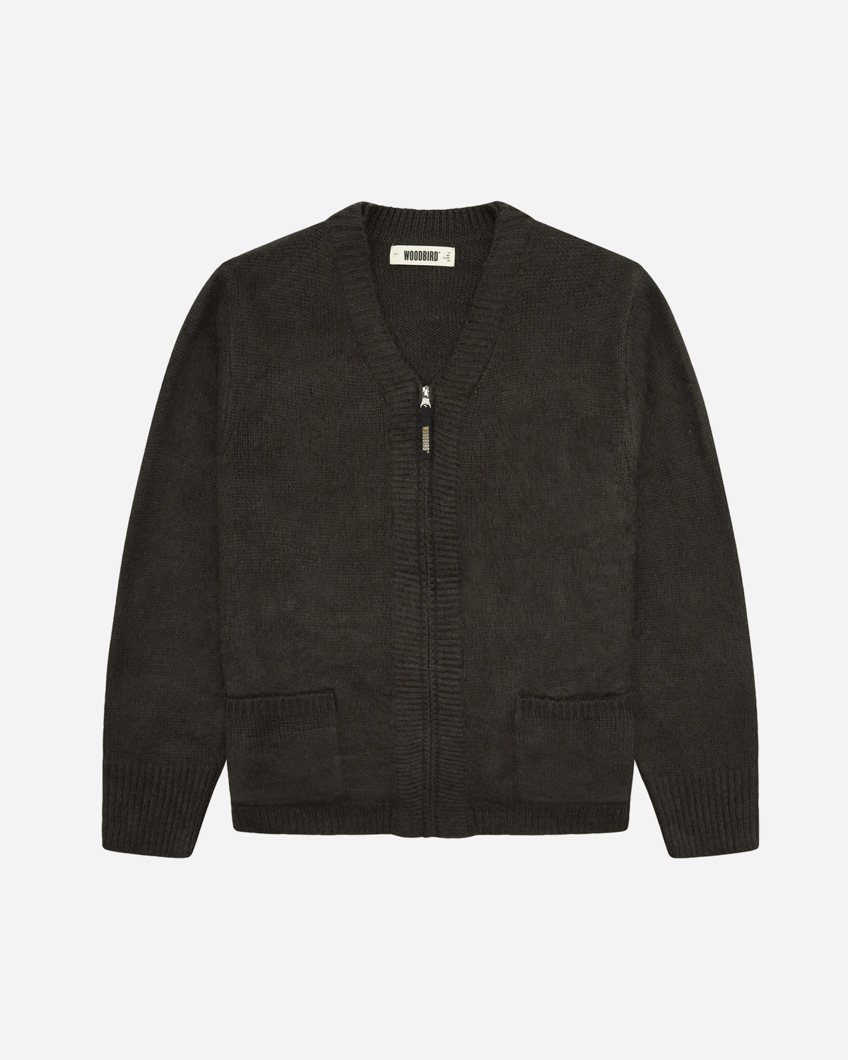 Koon Zip Cardigan - Black