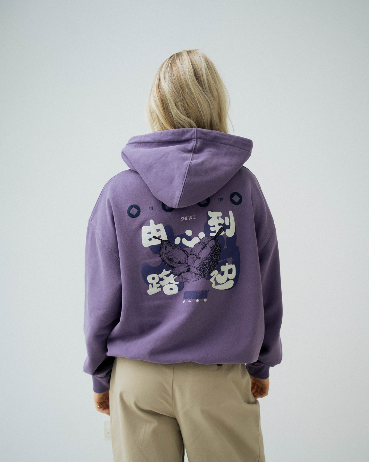 Harper Durian Hoodie - Purple