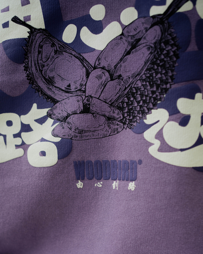 Harper Durian Hoodie - Purple