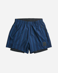 2 in1 Shorts 8279 - Navy Stripe