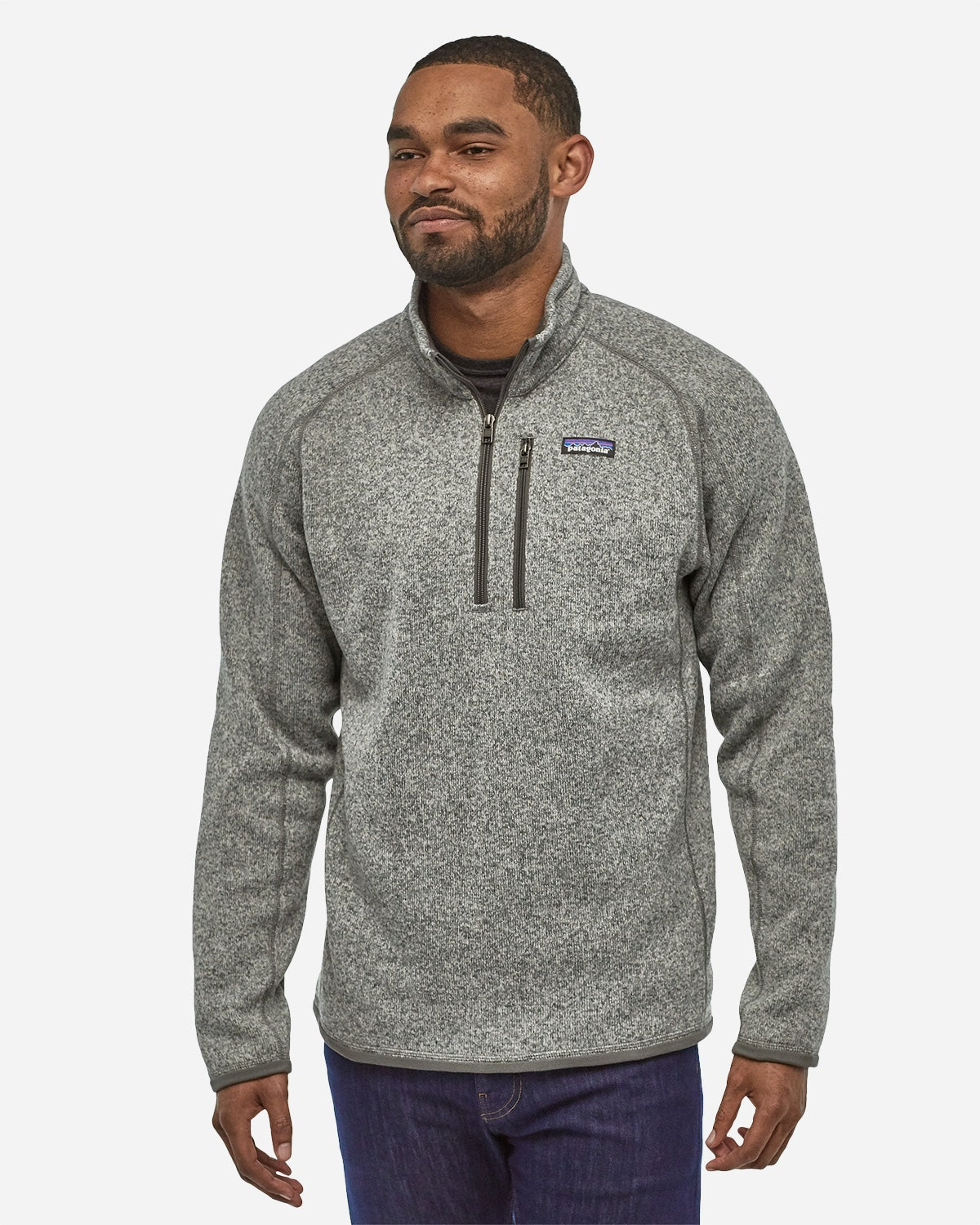 M's Better Sweater 1/4 Zip - Stonewash - Patagonia - Munkstore.dk