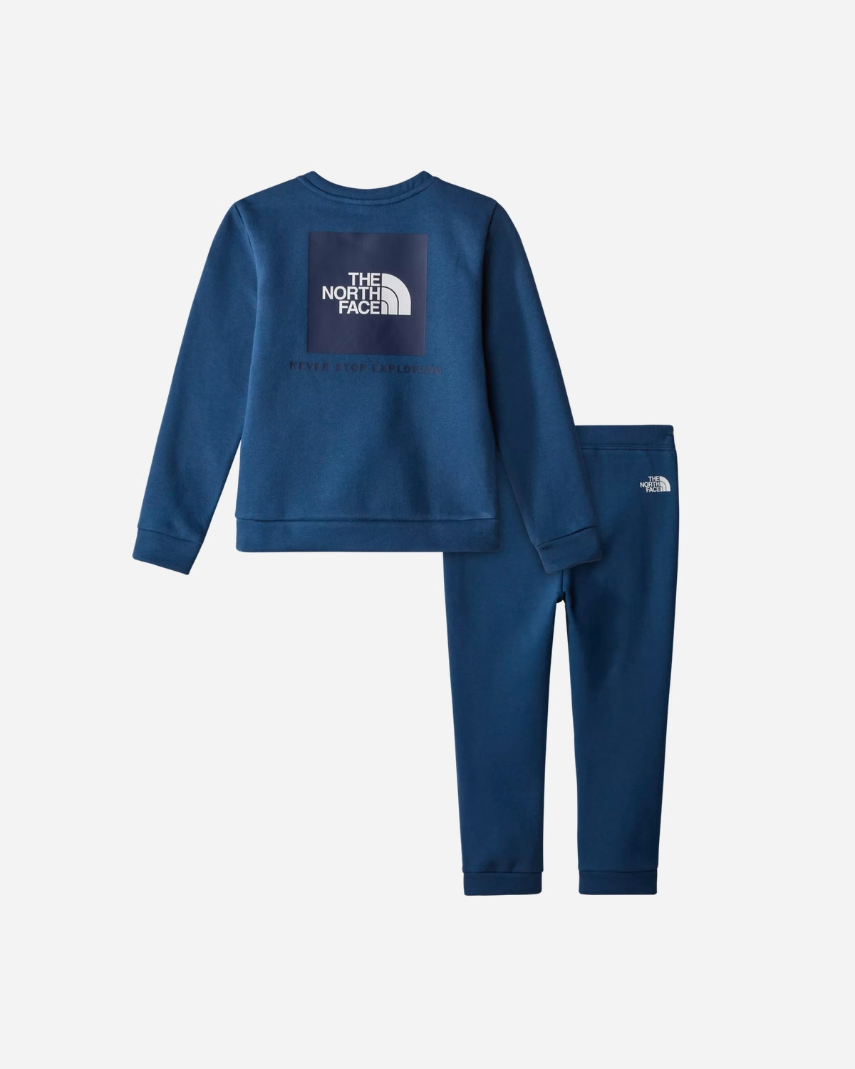 Kids Cotton Fleece Set - Shady Blue - The North Face - Munkstore.dk