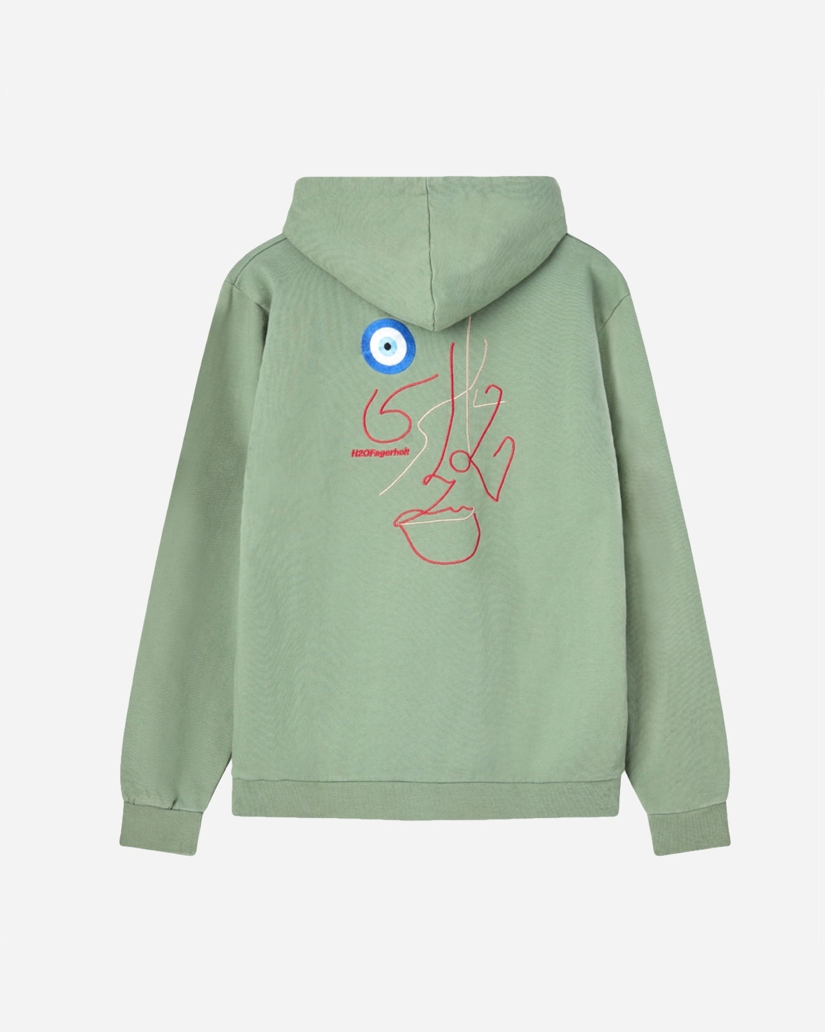 The Right Hoodie - Jade Green - H2O Fagerholt - Munkstore.dk