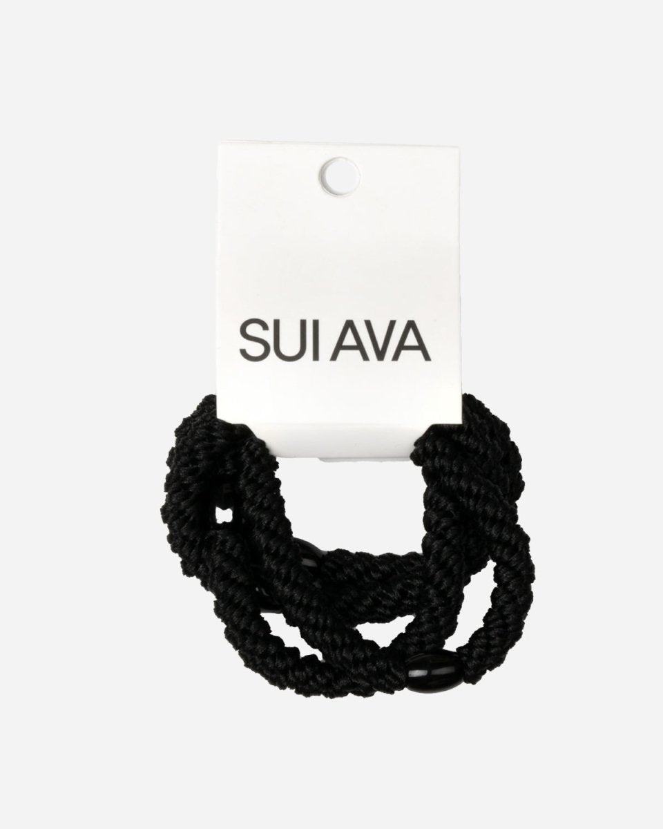 4-pack Basic Essentials Elastics - Black Beauty - Munk Store