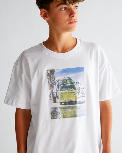Kapow Tee - White