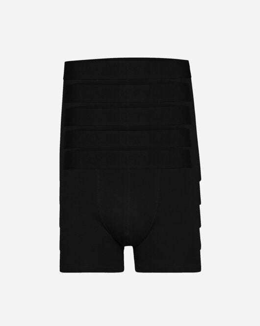 5-Pack Boxer Organic Cotton - Black - Munk Store