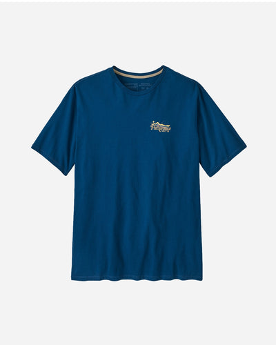 M's Protect Pedal Organic T-Shirt - Lagom Blue - Patagonia - Munkstore.dk