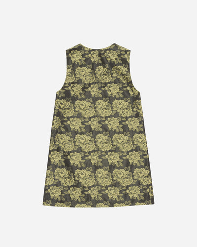 Jacquard Suiting Mini Dress - Lemon Zest - Ganni - Munkstore.dk
