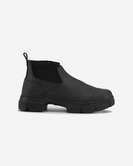 Recycled Rubber Crop City Boot - Black