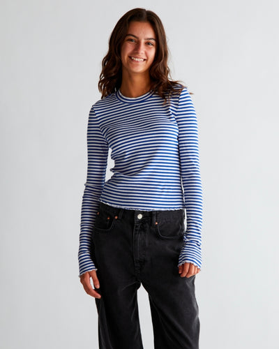 Nevada LS Tee - Blue
