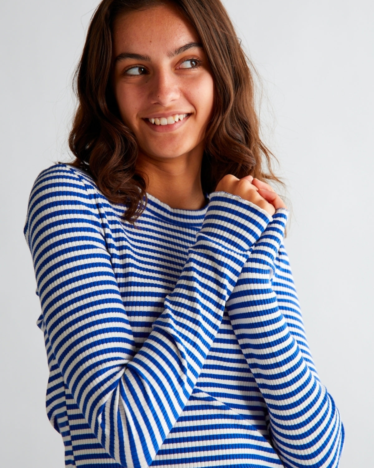 Nevada LS Tee - Blue