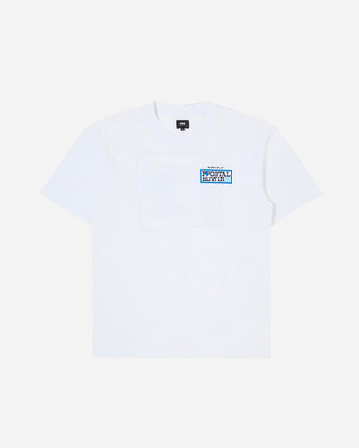 Postal TS - White Garment Washed - Edwin - Munkstore.dk