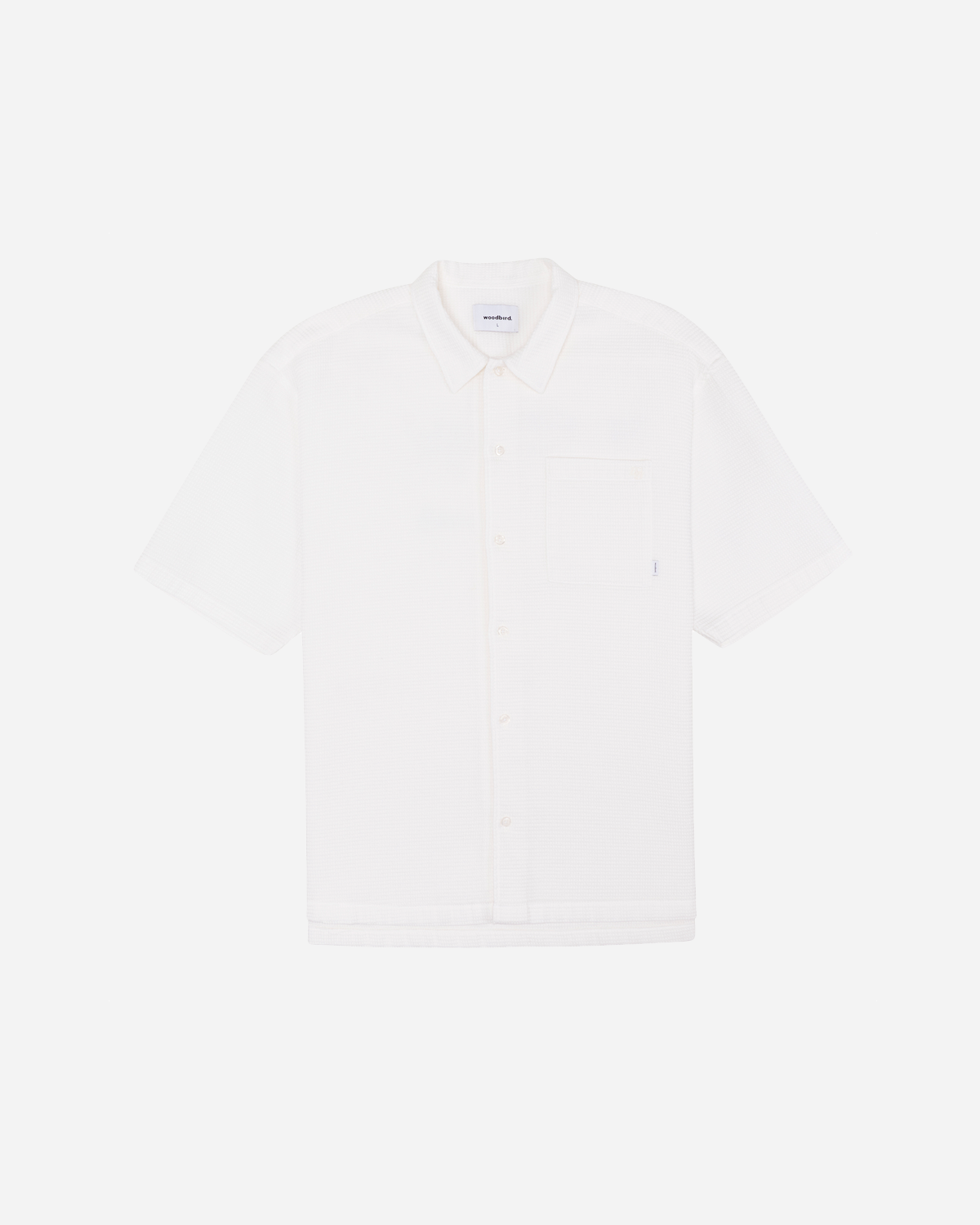 Sunny Waffle Shirt - Off White