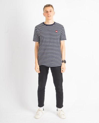 Ace T-shirt - Navy/Off/White - Munk Store