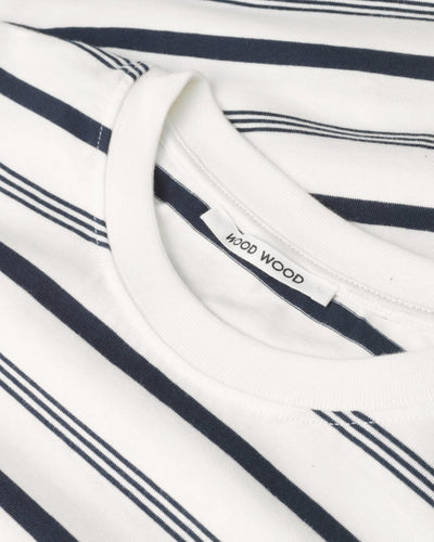 Alma Stripe T-shirt - Navy - Munk Store