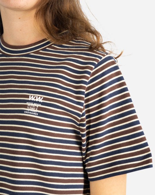 Alma T-shirt - Navy Stripes - Munk Store
