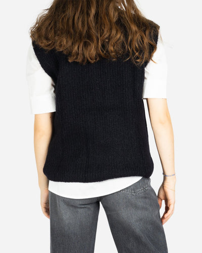 Amora Knit - Black - Résumé - Munkstore.dk