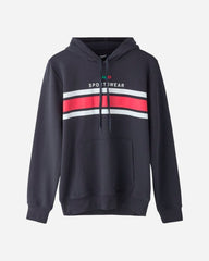 Anders Hooded Sweat -  Navy/White/Red