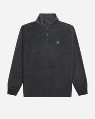 Anton Fleece Zip - Grey Melange