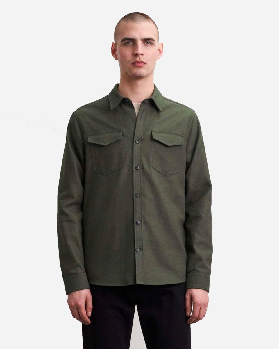 Arnou P Shirt - Woodland fra Tiger of Sweden | Munk Store