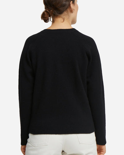 Asta Lambswool Jumper - Black - Munk Store