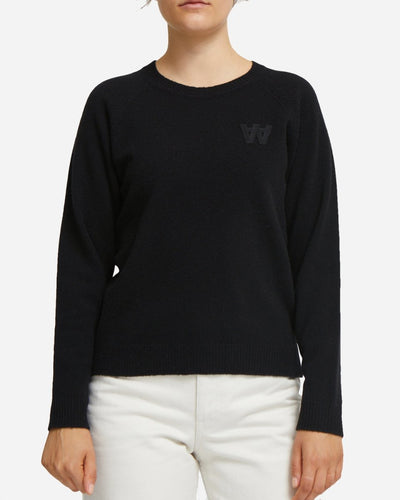 Asta Lambswool Jumper - Black - Munk Store