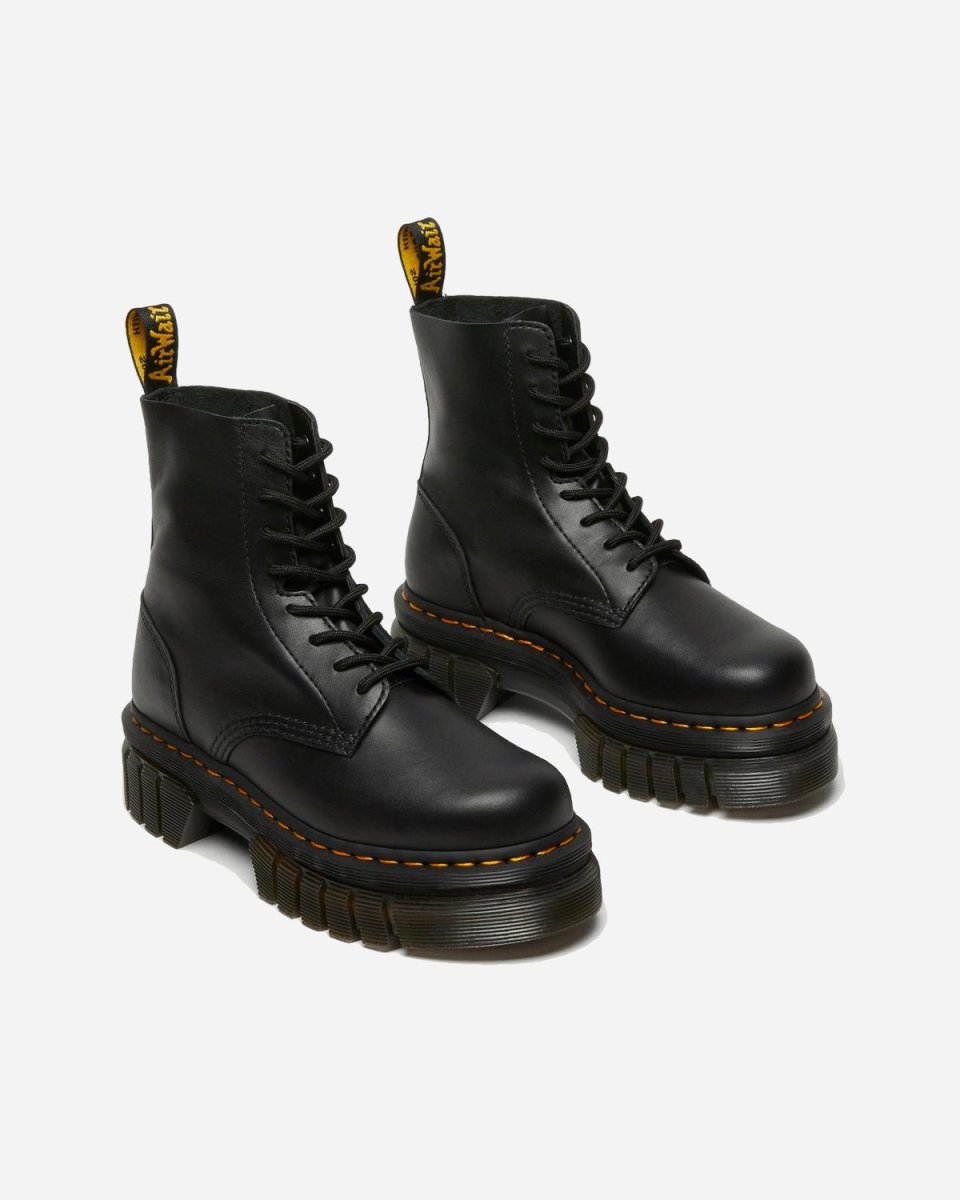 Audrick Platform Leather High - Black - Munk Store