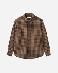 Avenir Flannel Check Shirt - Khaki