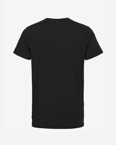 Bamboo R-Neck Tee - Black - Munk Store