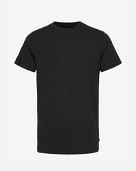 Bamboo R-Neck Tee -  Black