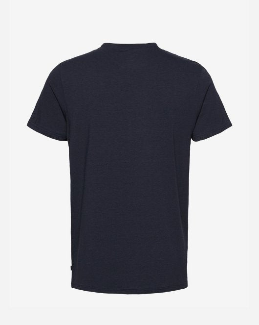 Bamboo R-Neck Tee - Navy - Munk Store