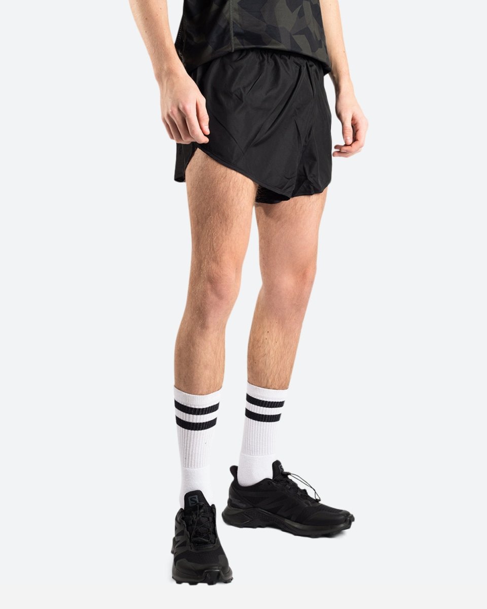 Base Split Shorts - Black - Munk Store